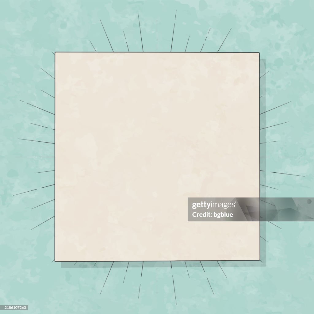 Morton County, Kansas. Map in retro vintage style - Old textured paper