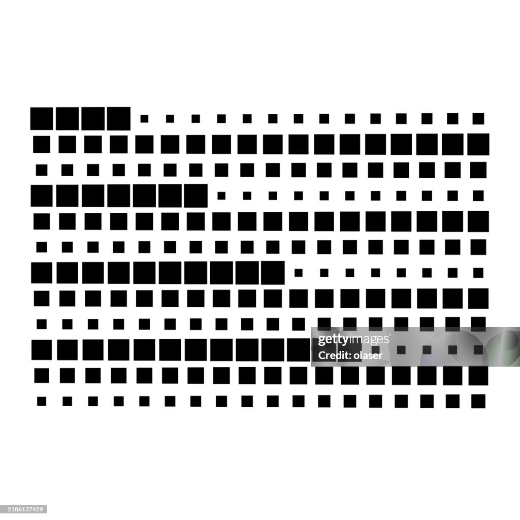 Block Of Transition Square Pattern High-Res Vector Graphic - Getty Images