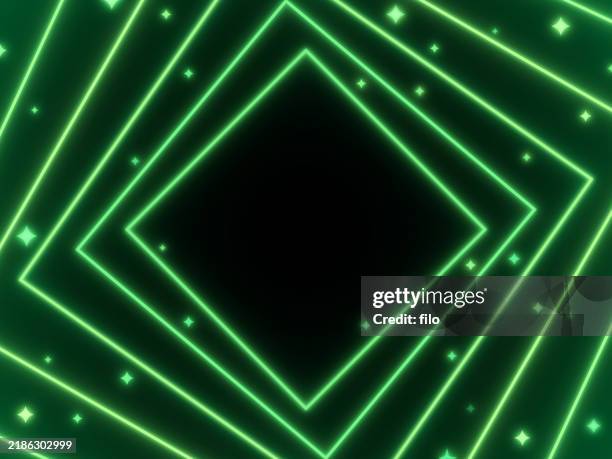modern glow background - laser cut stock illustrations