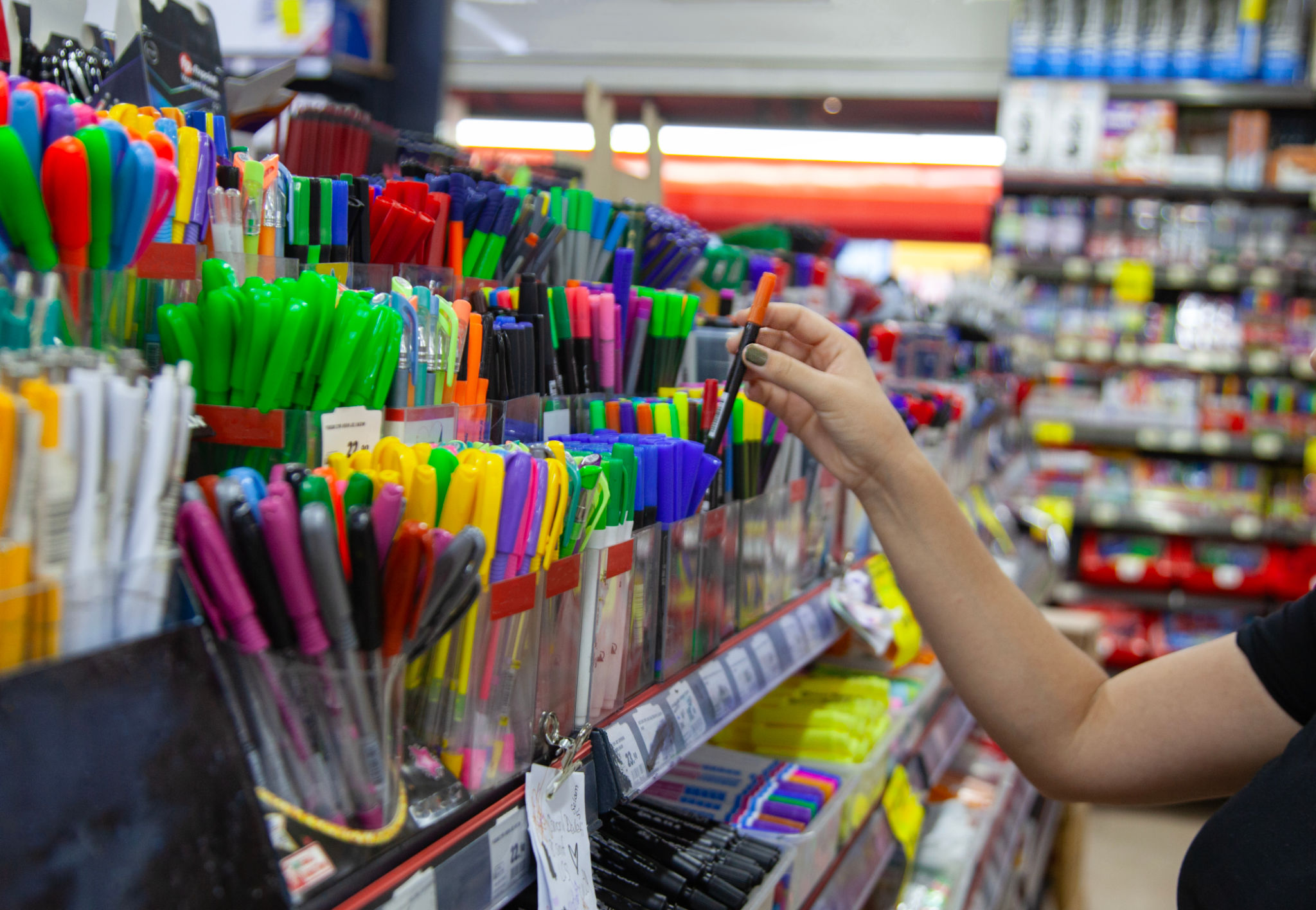 school supplies marketing