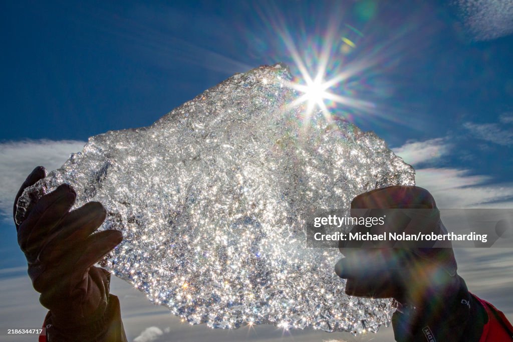Ice in all of its myriad forms in the Svalbard Archipelago, Norway, Arctic, Europe