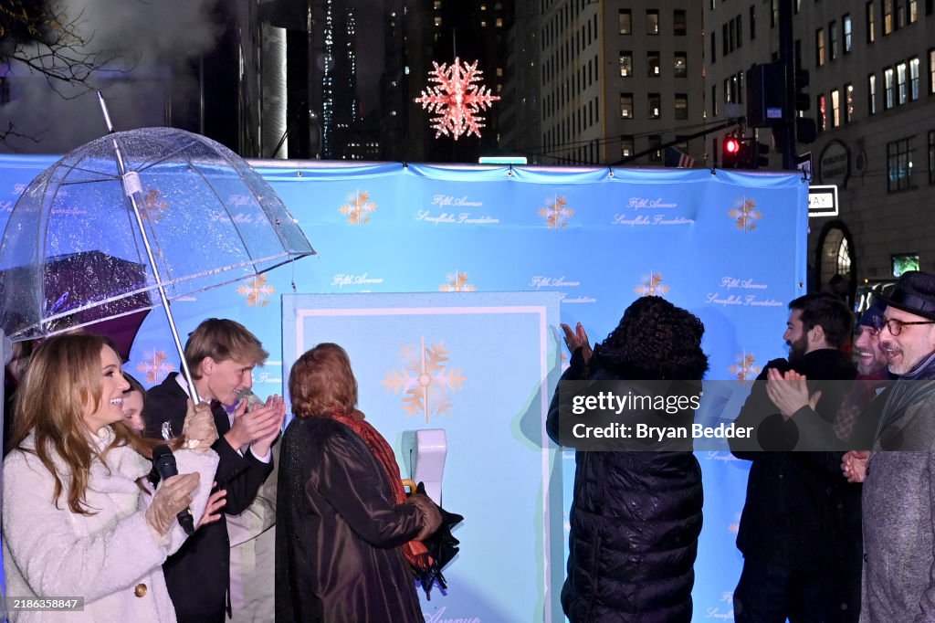 2024 Fifth Avenue Snowflake Illumination Ceremony Hosted By Fifth Avenue Snowflake Foundation