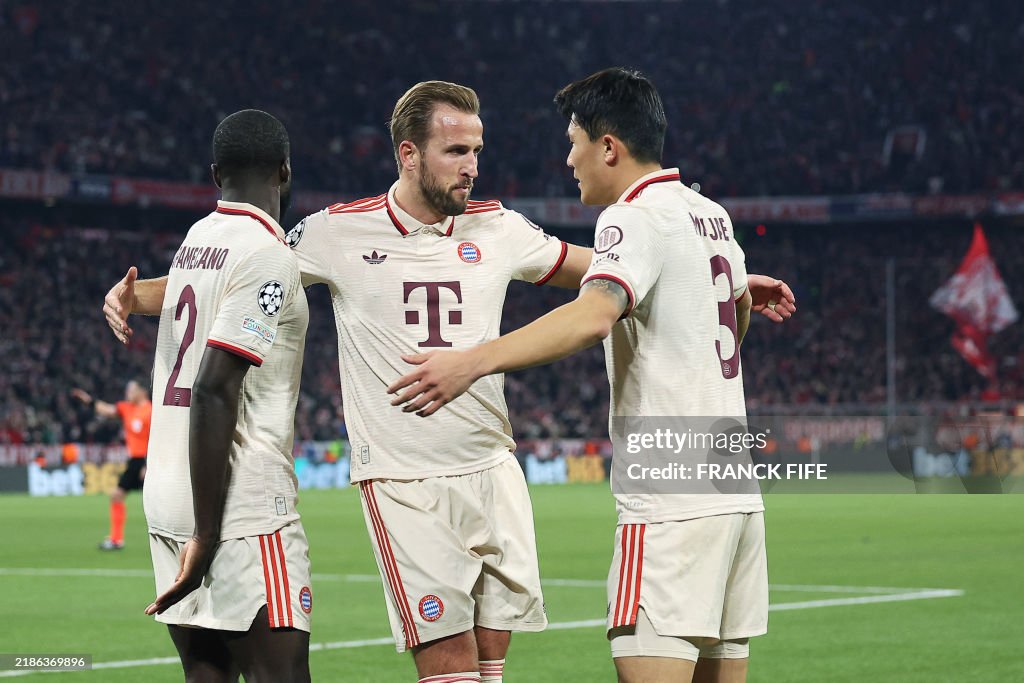 TOPSHOT-FBL-EUR-C1-BAYERN MUNICH-PSG