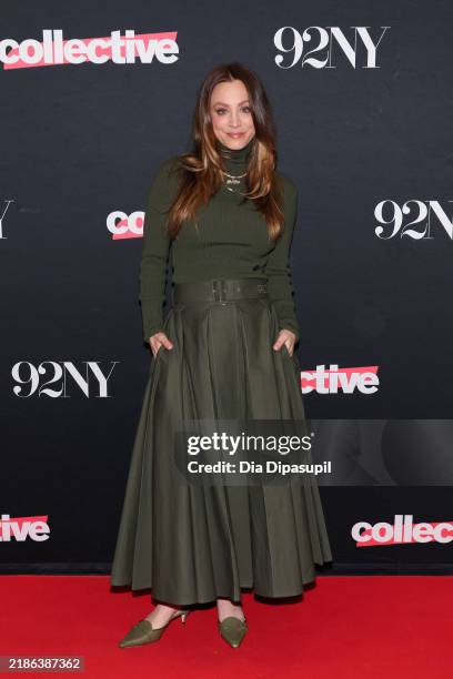 Kaley Cuoco attends Kaley Cuoco In Conversation "Based on a True Story" at 92NY on November 22, 2024 in New York City.