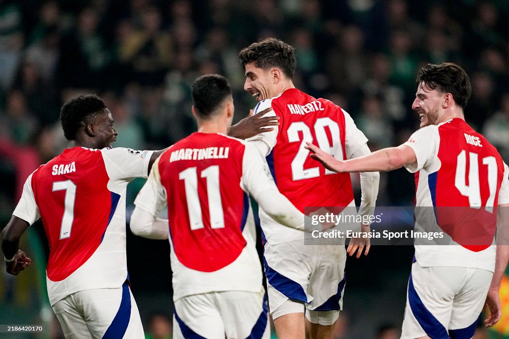 Sporting Clube de Portugal v Arsenal FC - UEFA Champions League 2024/25 League Phase MD5