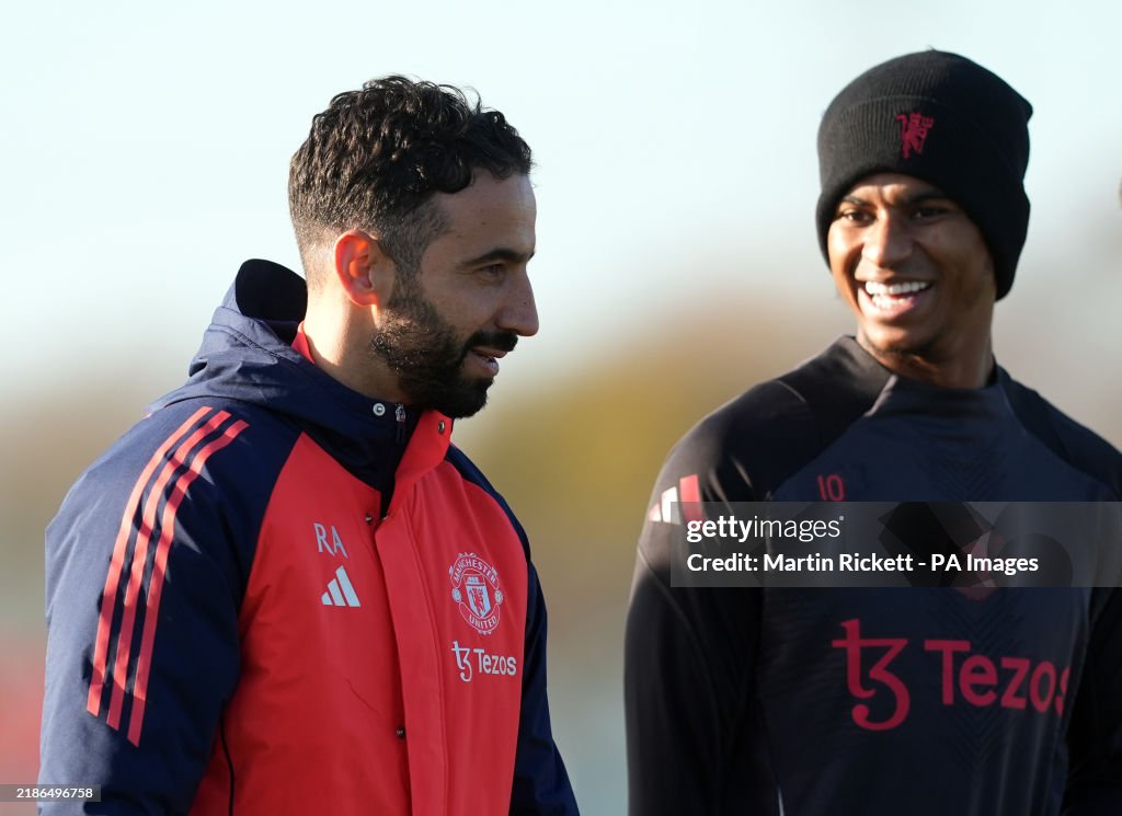 Manchester United Training and Press Conference - Wednesday November 27th