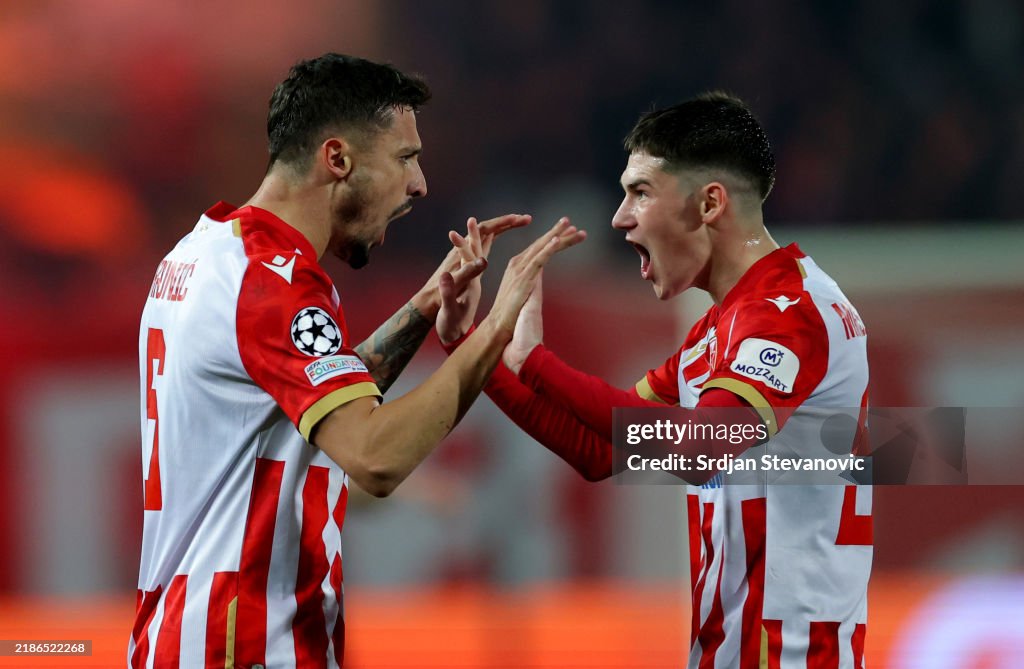 FK Crvena Zvezda v VfB Stuttgart - UEFA Champions League 2024/25 League Phase MD5
