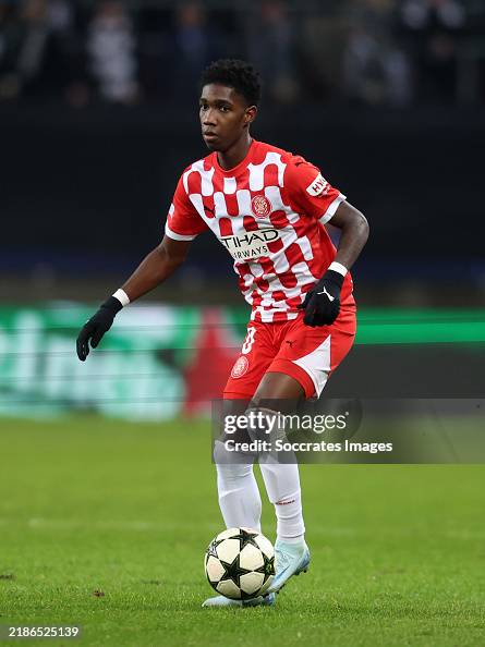 Yaser Yaser Asprilla of Girona during the UEFA Champions League match... News ...