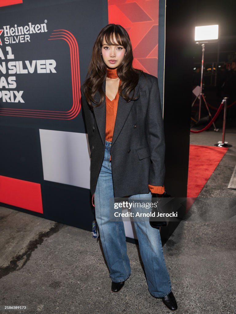 Celebrities At F1 Grand Prix of Las Vegas