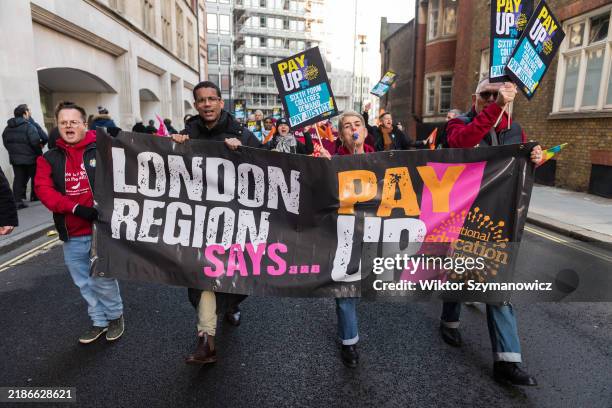 Sixth Form Colleges Strike Rally in London, News Photo