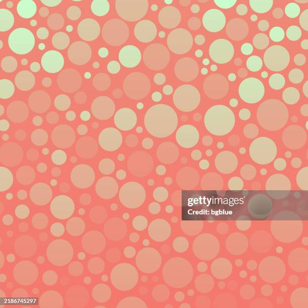 abstract geometric background with red gradient circles - champagne bubbles texture stock illustrations