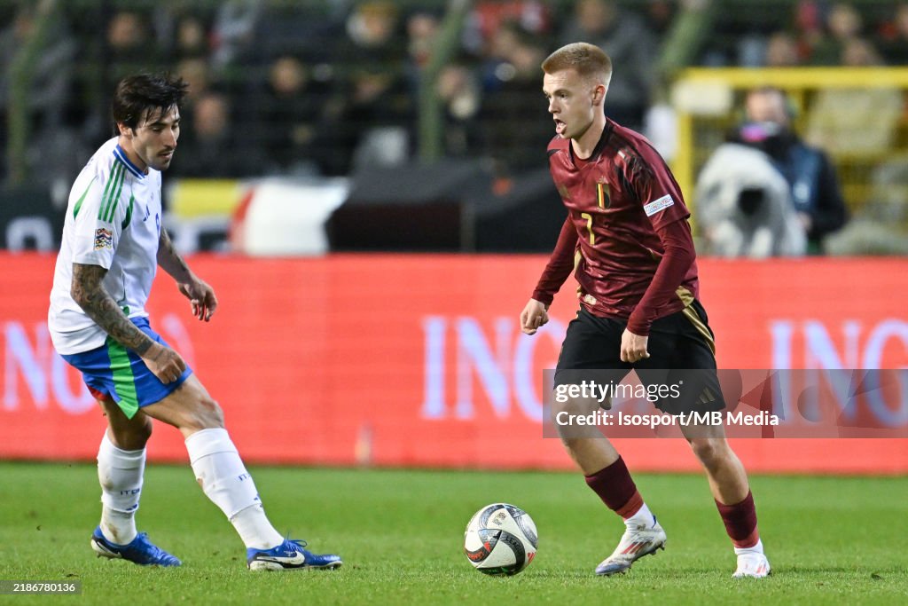 Belgium v Italy - UEFA Nations League 2024/25 League A Group A2