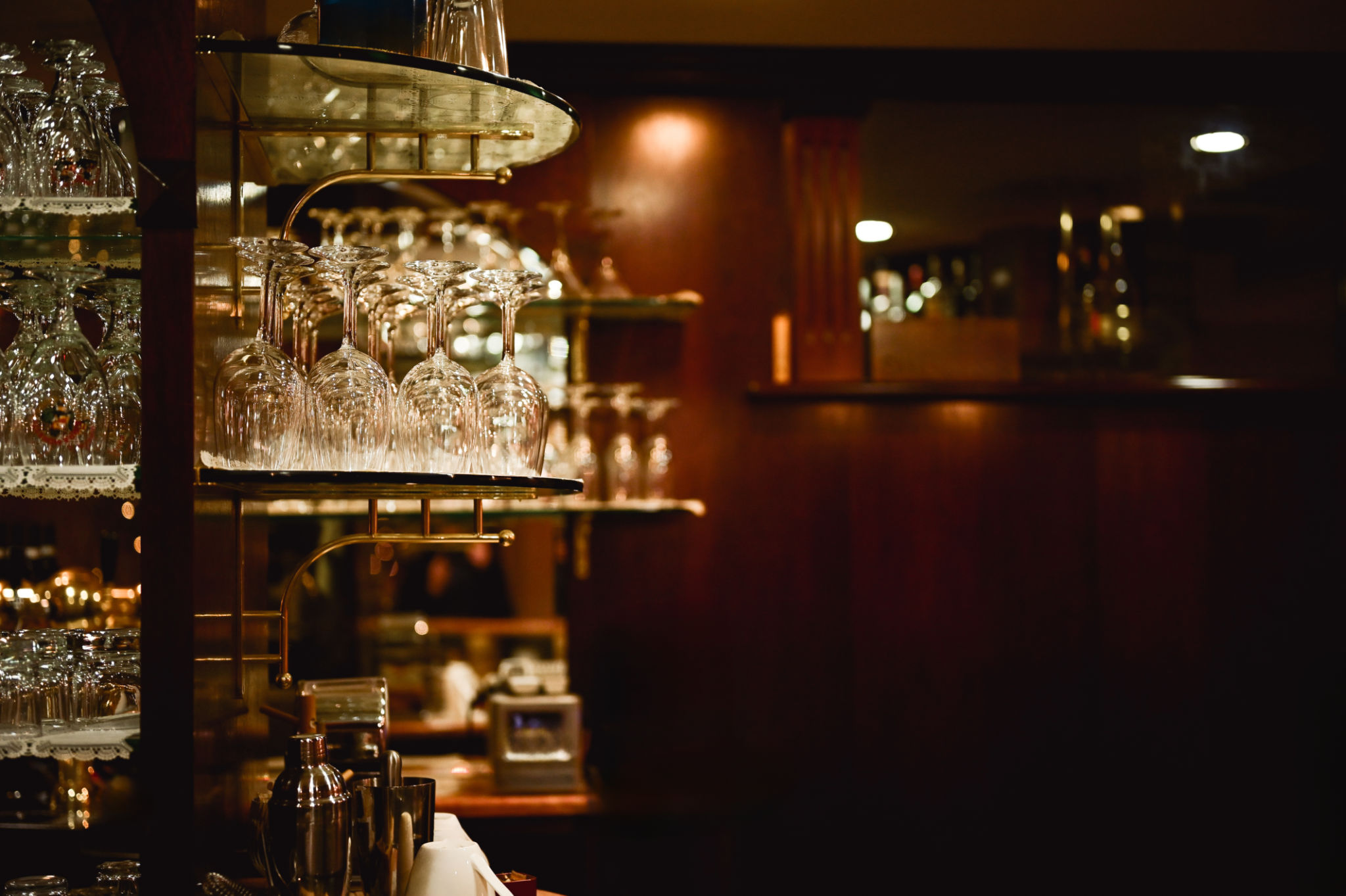 hidden bar interior