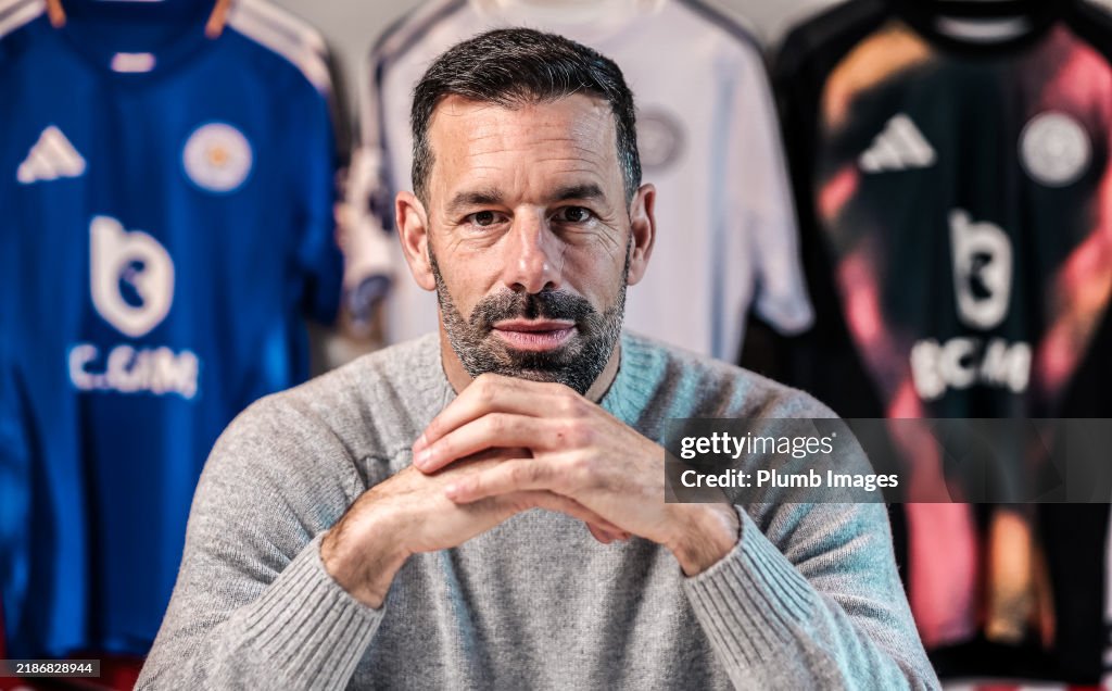Leicester City Unveil Their New Manager Ruud van Nistelrooy
