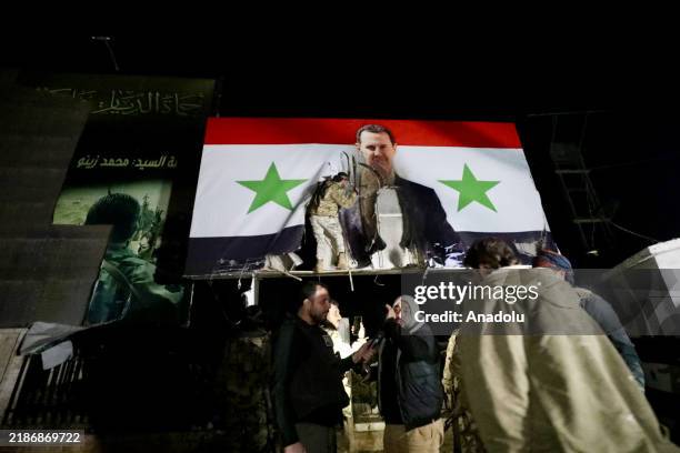 Anti-regime armed groups clashing with Bashar al-Assad regime forces in Syria start to enter Aleppo city center in Syria on November 29, 2024.