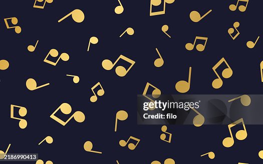 Seamless Repeating Tileable Music Notes Performance Background Seamless Repeating Tileable Music Notes Performance Background
