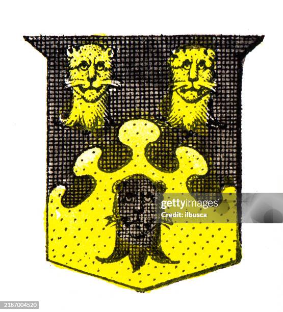Simple Heraldry Heraldry Coat Of Arms Elements And Families High-Res Vector Graphic ...