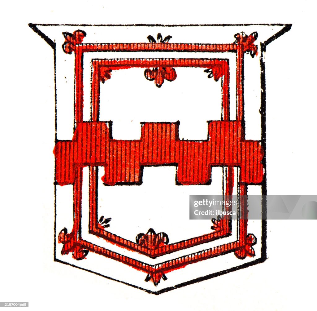 Simple Heraldry Heraldry Coat Of Arms Elements And Families High-Res Vector Graphic ...