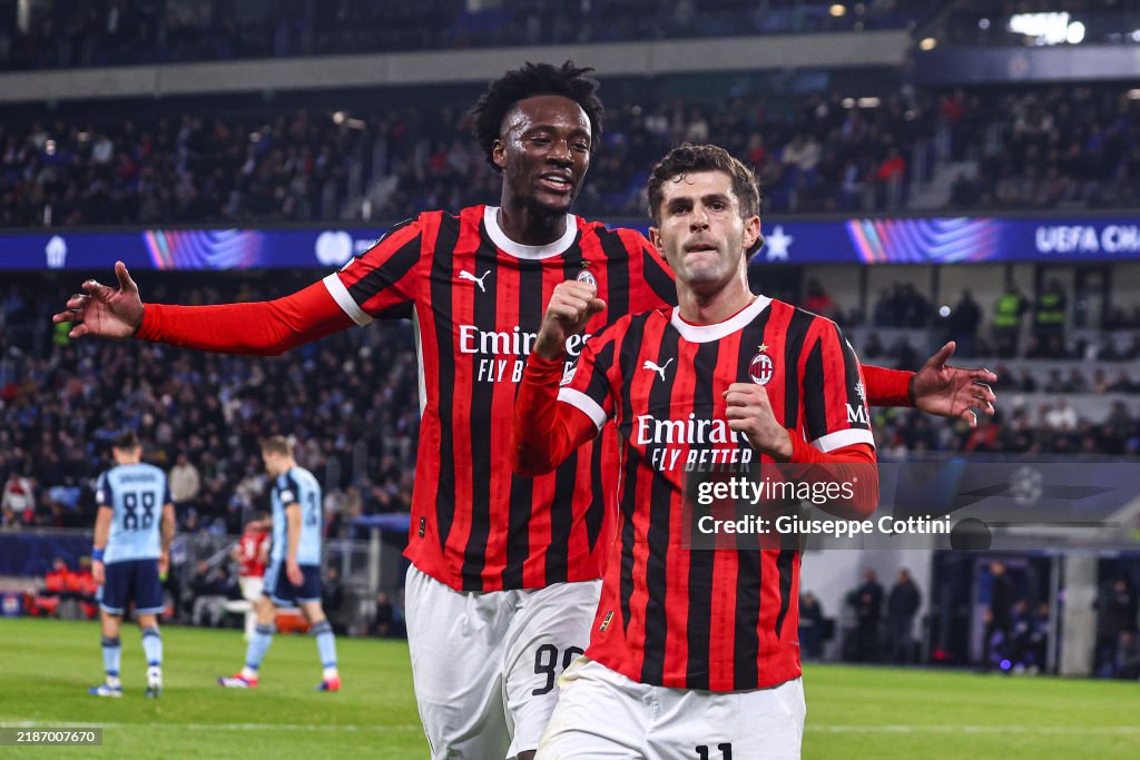 SK Slovan Bratislava v AC Milan - UEFA Champions League 2024/25 League Phase MD5