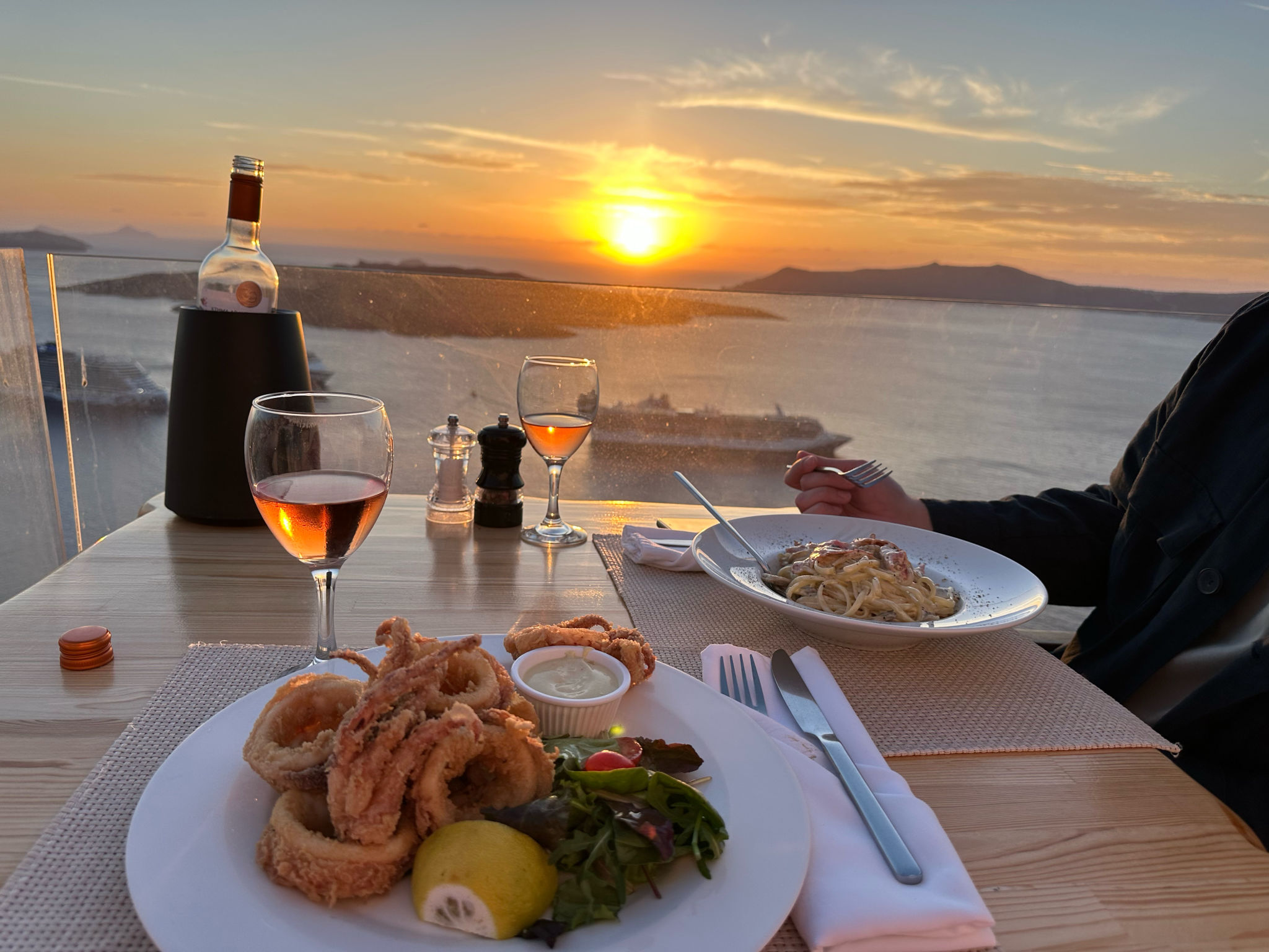 gourmet dining santorini