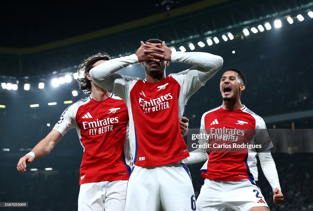 Sporting Clube de Portugal v Arsenal FC - UEFA Champions League 2024/25 League Phase MD5