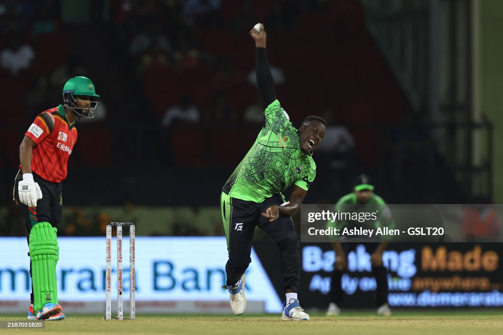 Guyana Amazon Warriors v Lahore Qalandars - ExxonMobil Guyana Global Super League T20