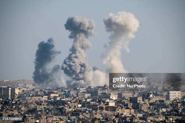 Thick columns of smoke were seen rising over the city of Aleppo on November 30 following a series of airstrikes conducted by Syrian warplanes. The...