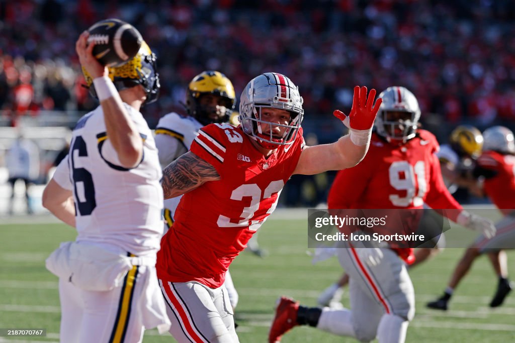 COLLEGE FOOTBALL: NOV 30 Michigan at Ohio State