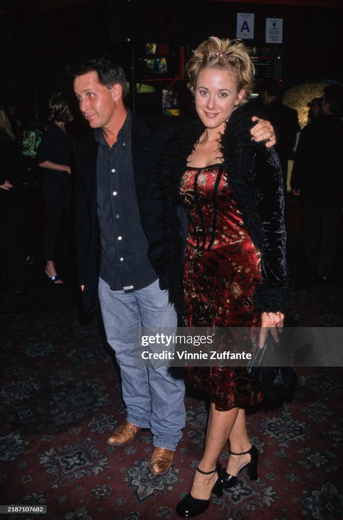 American actors Emilio Estevez and Leah Lail attend the Los Angeles ...