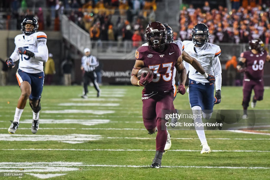 COLLEGE FOOTBALL: NOV 30 Virginia at Virginia Tech