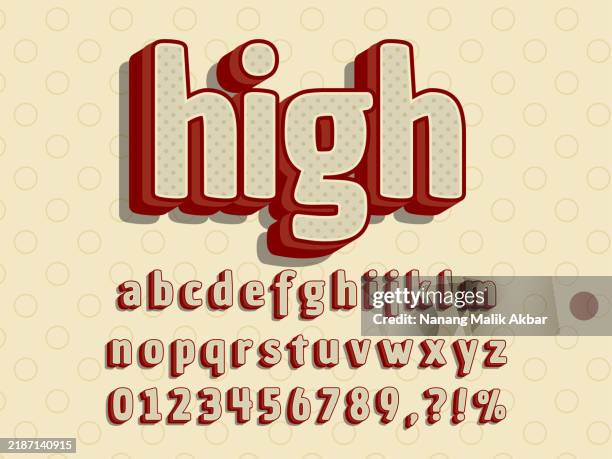 High Res Text 3d High Editable Text Effect High-Res Vector Graphic - Getty Images