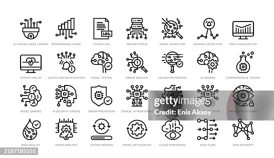 AI Systems: Monitoring and Testing Icons AI Systems: Monitoring and Testing Icons