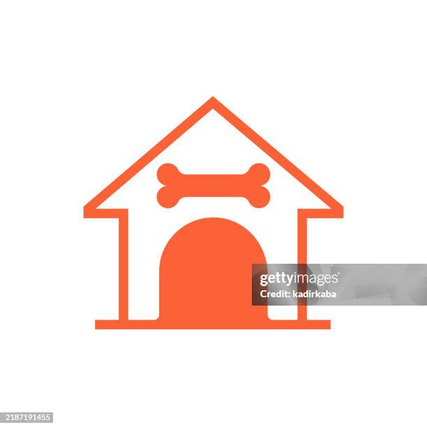 ilustrações, clipart, desenhos animados e ícones de cuidados com animais de estimação e ícone de linha veterinária. - loja de animais de estimação