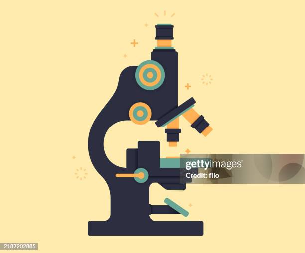 illustrations, cliparts, dessins animés et icônes de microscope - microscope