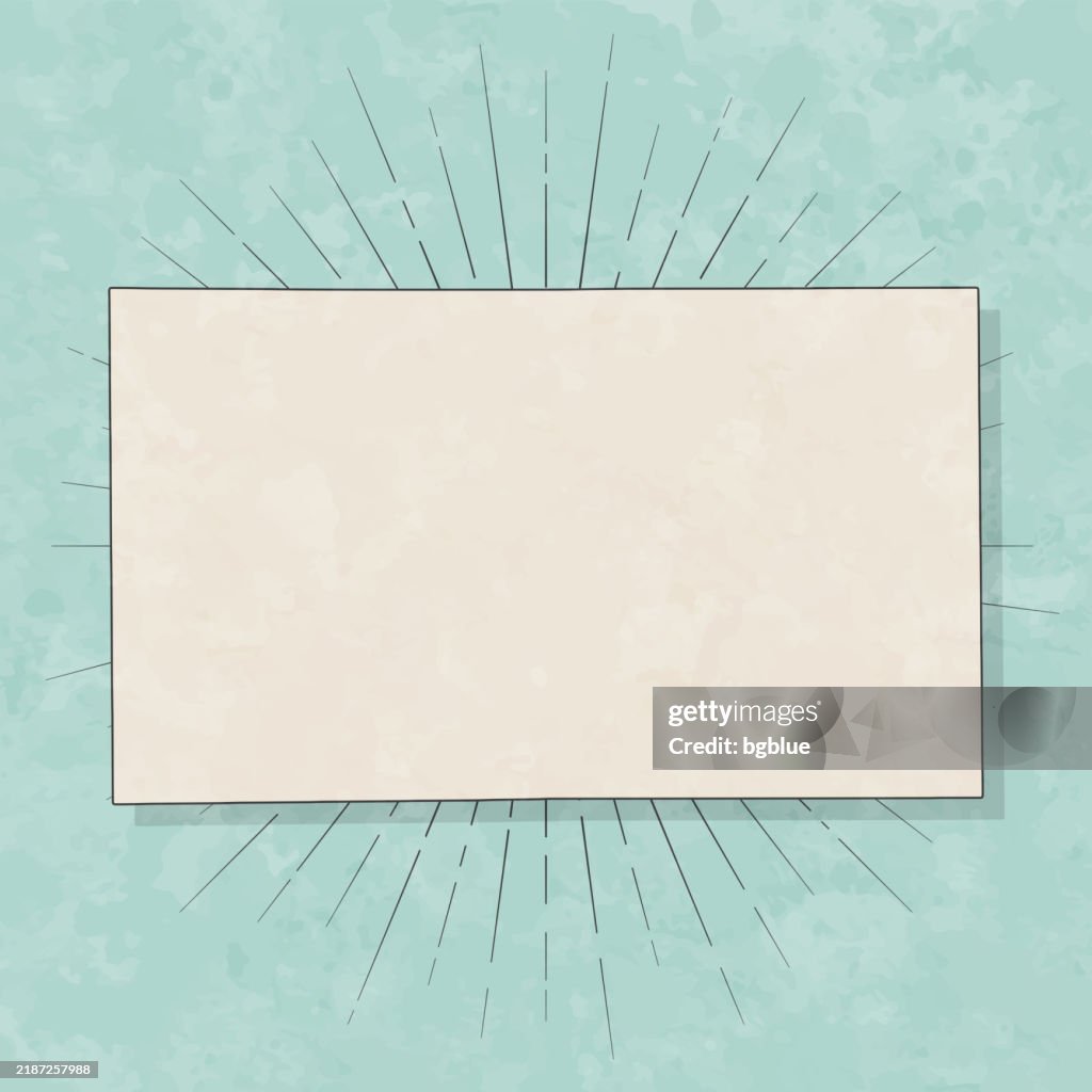 Gillespie County, Texas. Map in retro vintage style - Old textured paper