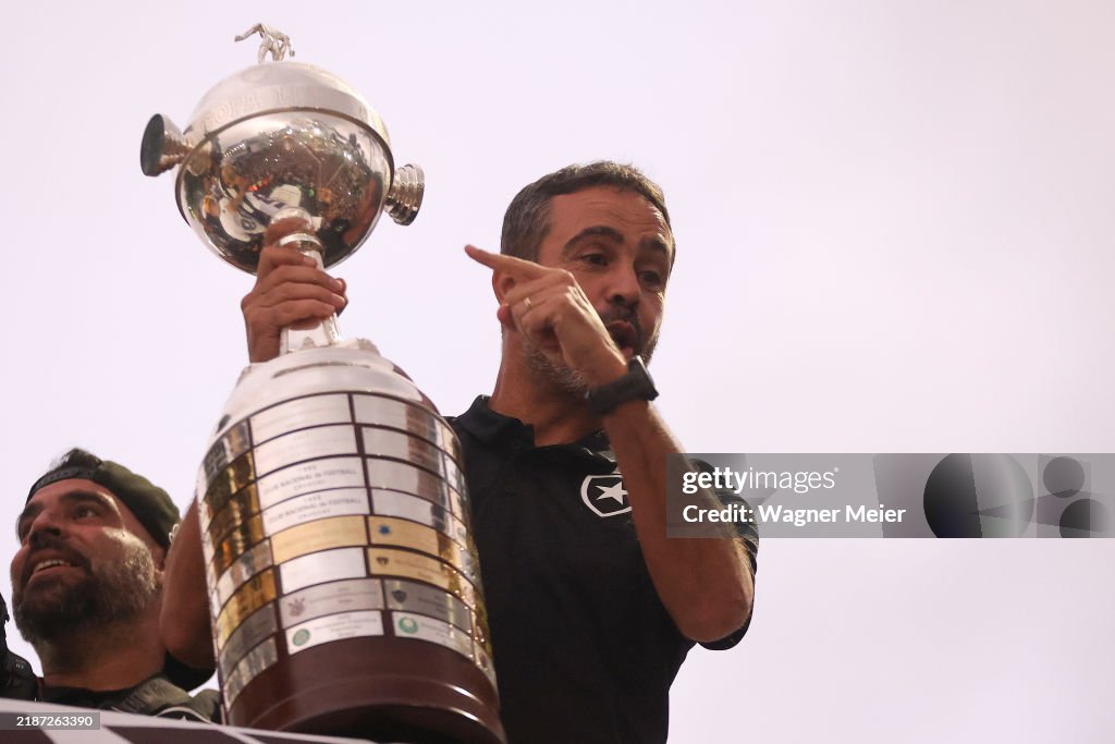 Botafogo Celebrate After Winning Their First Copa CONMEBOL Liberadores 2024