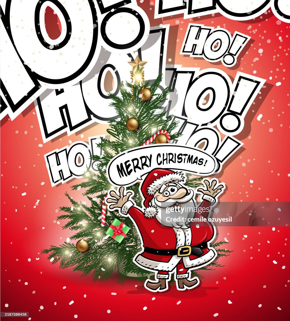 Santas Tree Sign High-Res Vector Graphic - Getty Images