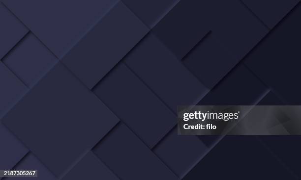 black modern layered tile technology abstract background - black asphalt texture stock illustrations