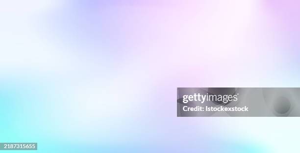 glittering gradient background with hologram effect and magic lights. - sky rainbow glitter stock-grafiken, -clipart, -cartoons und -symbole