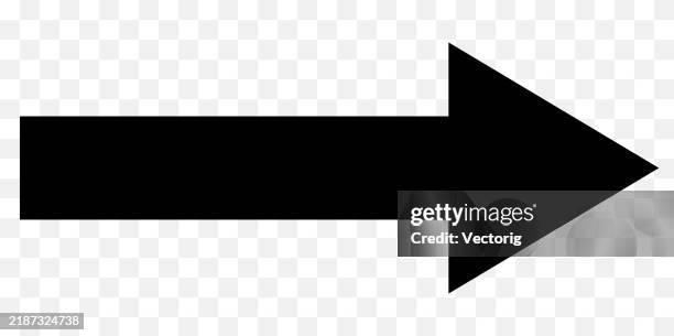 black arrow - white arrow stock illustrations
