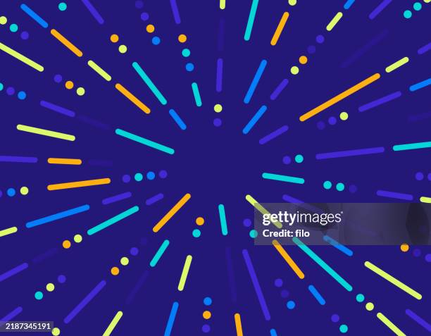 zoom new excitement lines out background - supernova explosion stock illustrations