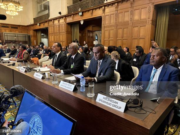 Ralph Regenvanu , Vanuatu's Special Envoy on Climate Change and the Environment, Arnold Kiel Loughman , Attorney General of Vanuatu and Ilan Kiloe ,...