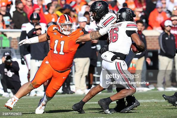 COLLEGE FOOTBALL: NOV 30 South Carolina at Clemson COLLEGE FOOTBALL: NOV 30 South Carolina at Clemson