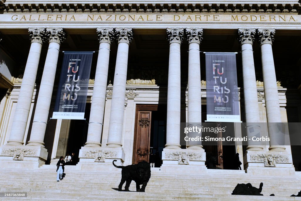 'The Time Of Futurism' Exhibition On Show At GNAM In Rome