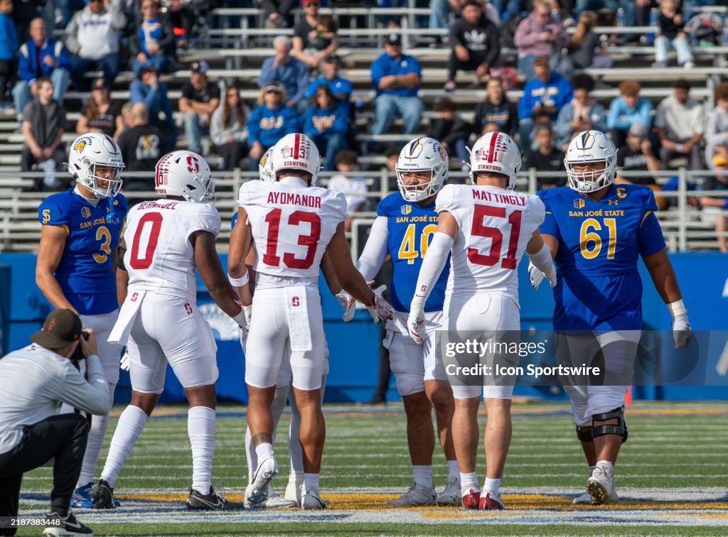 COLLEGE FOOTBALL: NOV 29 Stanford at San Jose State