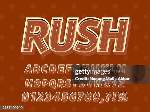 3D Rush Editable Text Effect 3D Rush Editable Text Effect
