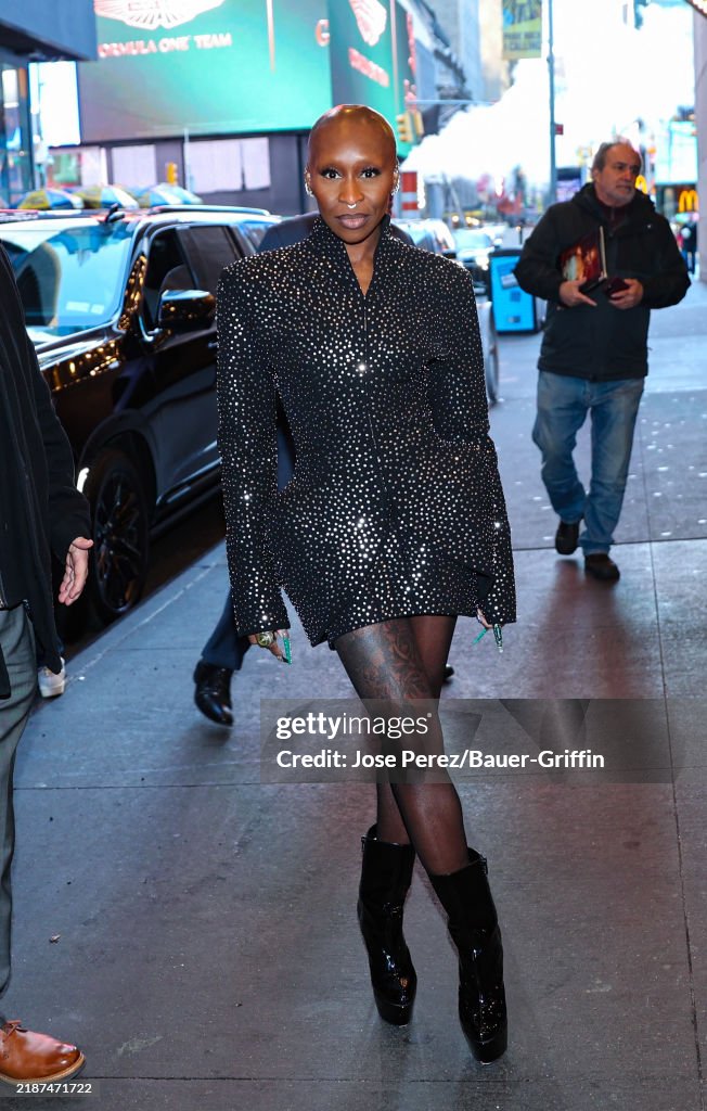 Celebrity Sightings In New York - December 02, 2024