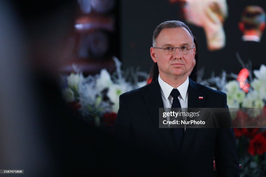 President Andrzej Duda During The Celebration Of Saint Barbara's Day In Wieliczka