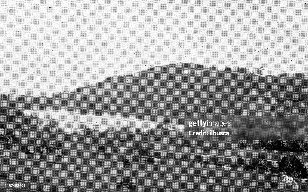 Antique image of Franklin County, Massachusetts: Ashfield Pond