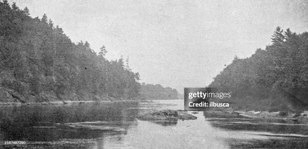 Antique image of Franklin County, Massachusetts: Connecticut River